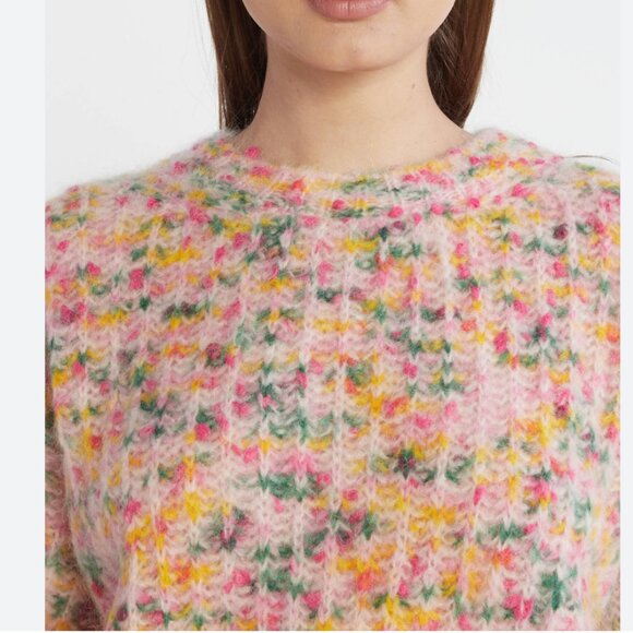 Weekend MaxMara Tessile Alpaca Blend Sweater Multi Color Size S NWT - Picture 4 of 15